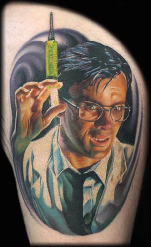Looking for unique  Tattoos? Dr. Herbert West